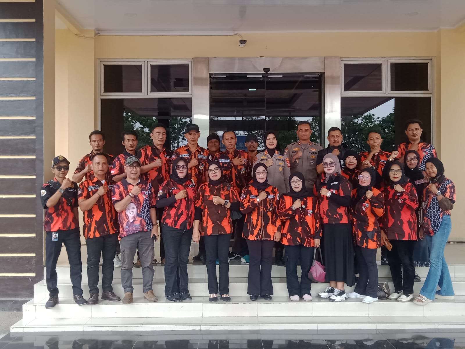 Pererat Sinergi, MPC Pemuda Pancasila Lebak Audiensi dengan Kapolres