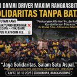 Aksi Solidaritas Driver Maxim Rangkasbitung: Tolak Program “Turbo” Berbayar dan Tuntut Penghapusan Platform Fee
